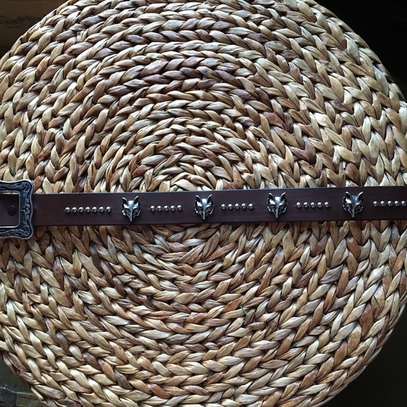 SmartPak NEW Leather-Stainless Fox Belt-Equestrian - Picture 5 of 8